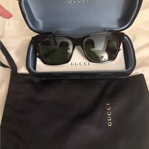Gucci Dark Frame Sunglasses